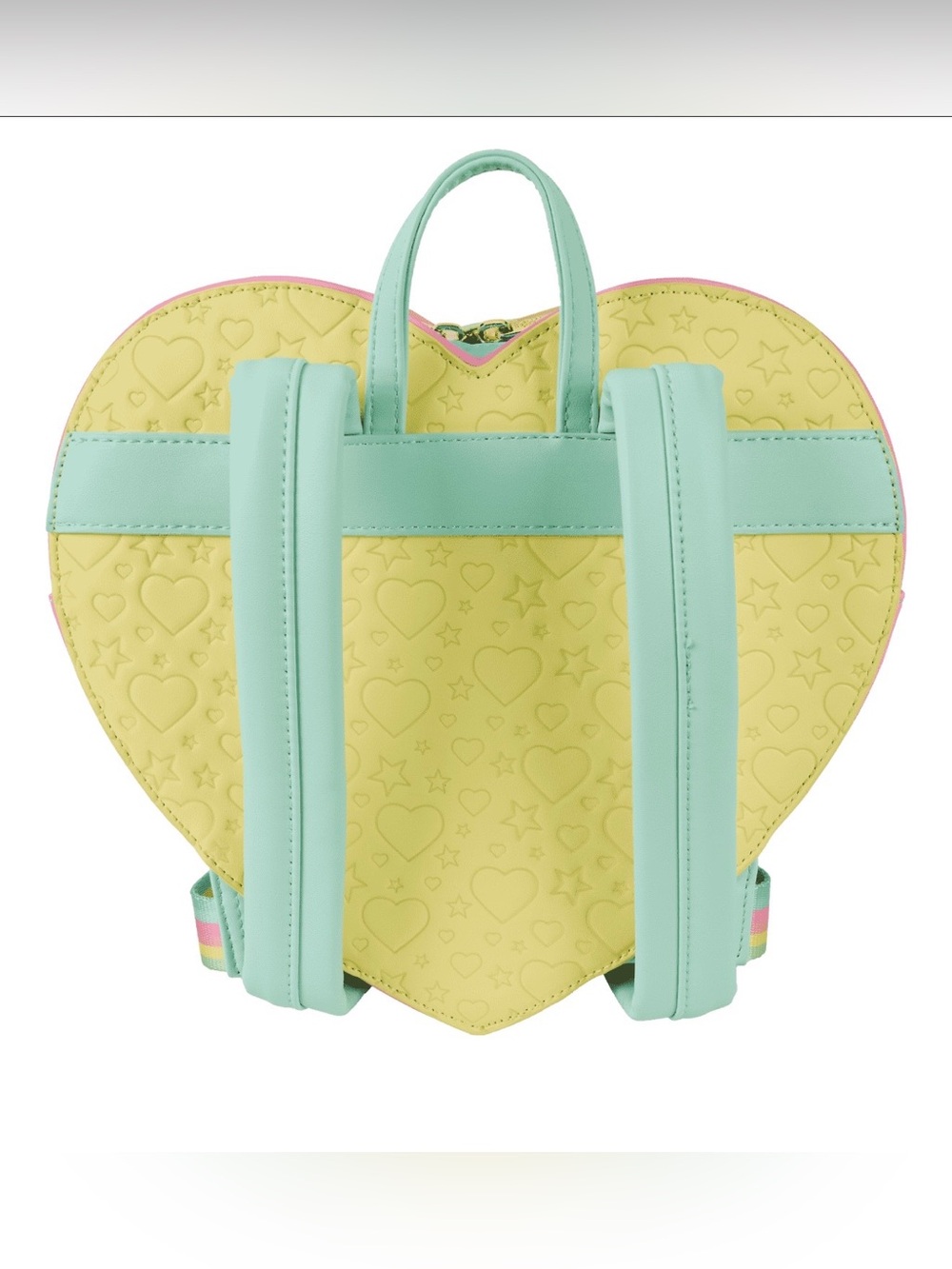 Loungefly My Little Pony Exclusive Sky Dancer Heart Shaped Figural Backpack - Picture 4 of 7